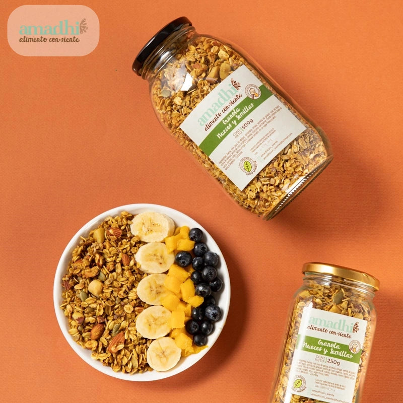 Granola de Nueces y Semillas-Despensa-Amadhi-x 500 gr-Eatsy Market