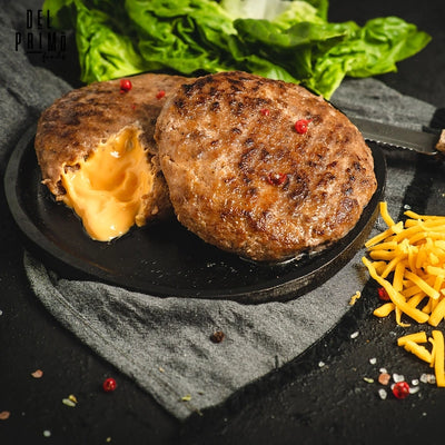 Carne de Hamburguesa de Cheddar x 2 und-Proteínas-Del Primo-Eatsy Market