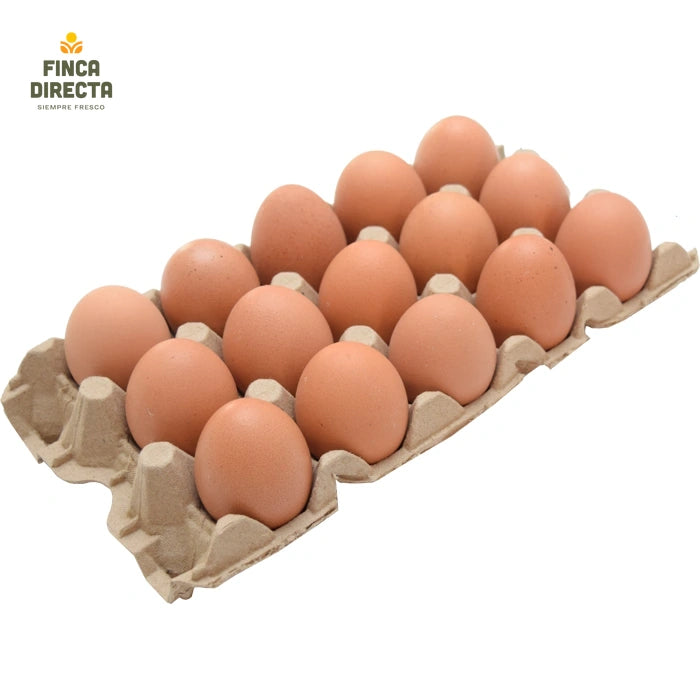 Huevos Gallina Feliz de la Finca x 15 und-Proteínas-Finca Directa-Eatsy Market