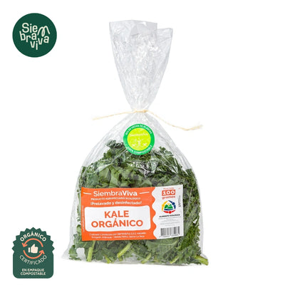 Kale Baby Organico SiembraViva x 100 gr-Vegetales-SiembraViva-Eatsy Market