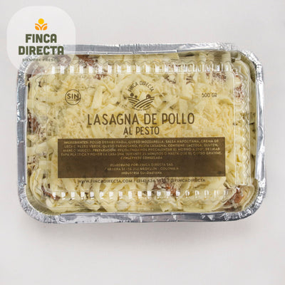 Lasagna de Pollo x 2 porc (500 gr)-Moldes-Finca Directa-Eatsy Market