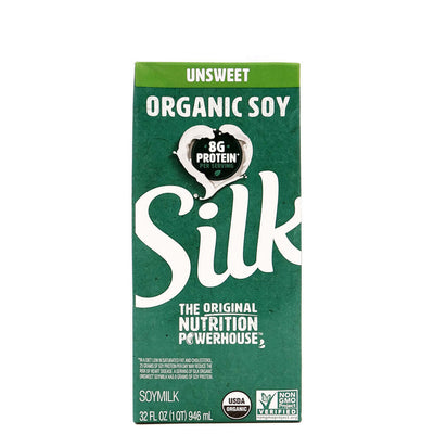 Leche De Soya Organica Sin Endulzante Silk x 1 Lt-Silk-Eatsy Market