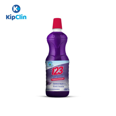 Limpiapisos 123 Lavanda-Limpieza & Desinfección-KipClin-x 1 lt-Eatsy Market