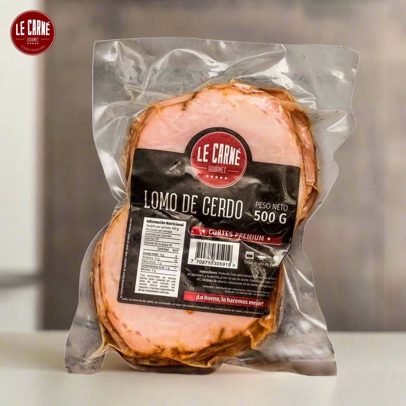 Lomo de Cerdo en Tajadas x 500 gr (Aprox 16 tajadas)-Proteínas-Le Carne-Eatsy Market