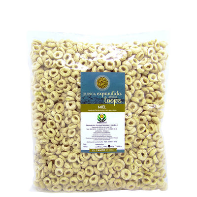 Loops Quinua Expandida Miel x 500 gr-Granola y cereales-MonteSol-Eatsy Market