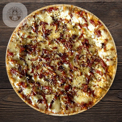Pizza Macarena de Tocineta y Parmessano x 1 und-EatsyBox-El Zorro y La Gitana-Eatsy Market
