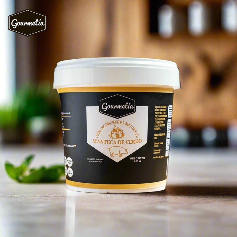 Manteca de Cerdo 100% Natural x 800 gr