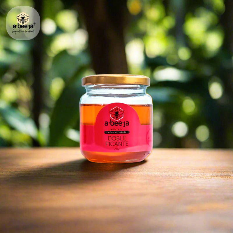 Miel Natural con Doble Picante-Despensa-Abeeja-x 230 gr-Eatsy Market
