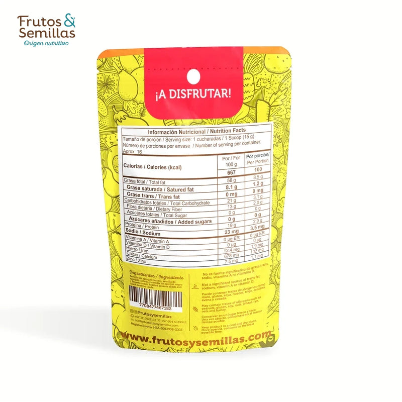 Mix de Ajonjolí-Despensa-Frutos & Semillas-x 125 gr-Eatsy Market