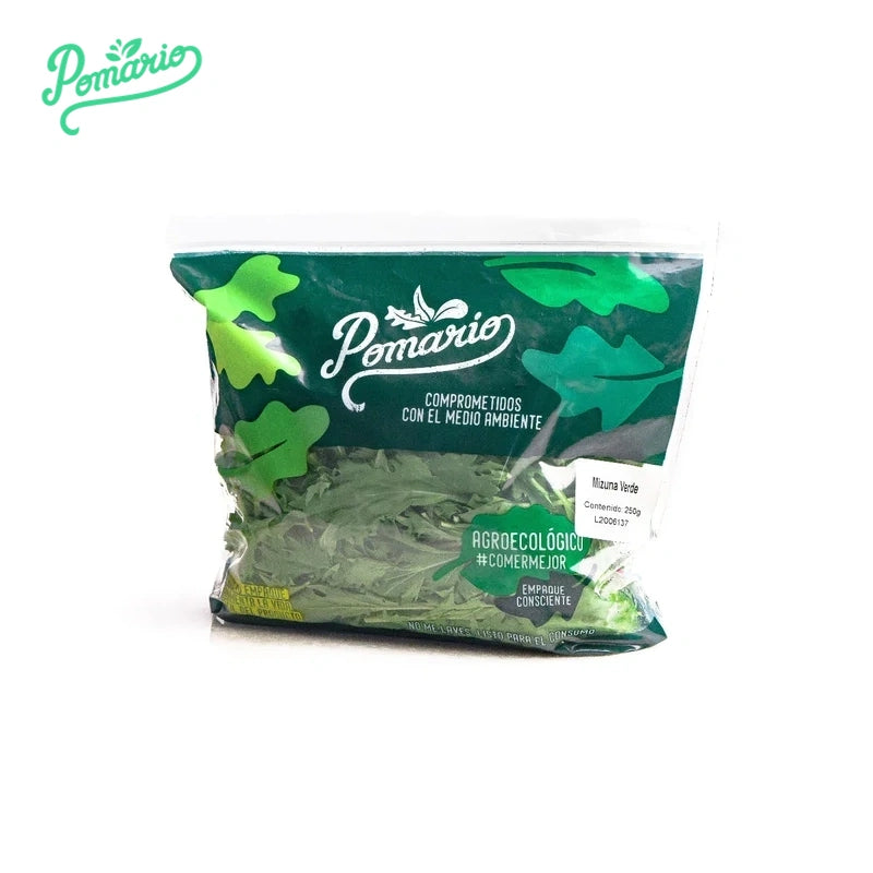 Mizuna Verde o Morada x 250 gr-Vegetales-Pomario-Verde-Eatsy Market