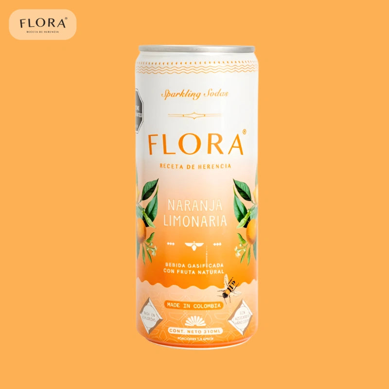 Soda Naranja Limonaria x 310 ml-Bebidas-Flora-Eatsy Market