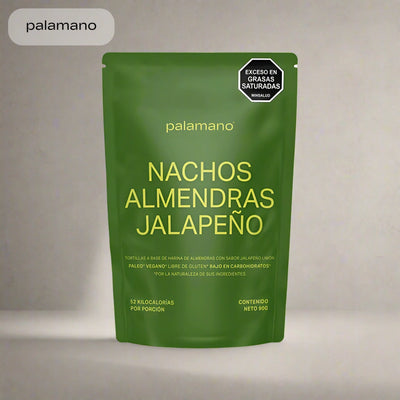 Nachos de Almendra Jalapeño x 90 gr-Pasabocas y Snacks-Palamano-Eatsy Market