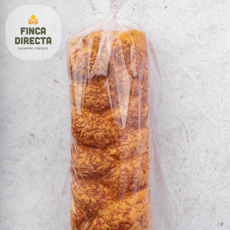 Pan Trenza Parmesano x 8 porc (500 gr)-Panadería-Finca Directa-Eatsy Market