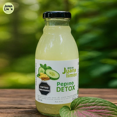 Detox - Limonada de Pepino con Prebioticos x 280 ml-Bebidas-Juana Limon-Eatsy Market