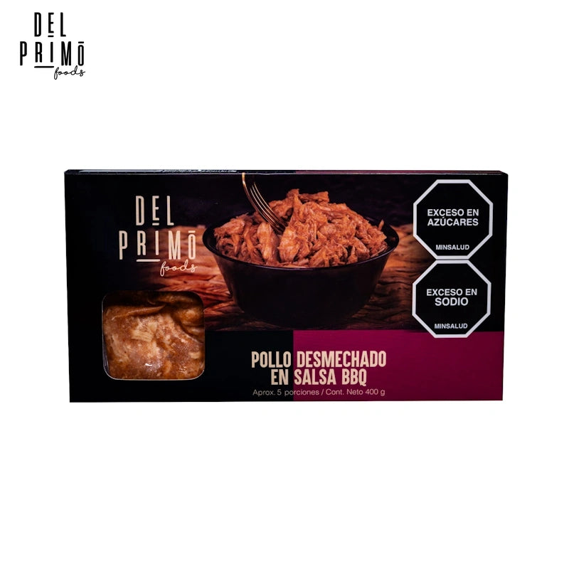 Pollo Desmechado x 4 porc (400 gr)-Proteínas-Del Primo-Eatsy Market