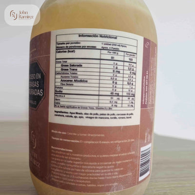 Caldo de Hueso de Pollo en Cocción Lenta x 850 ml