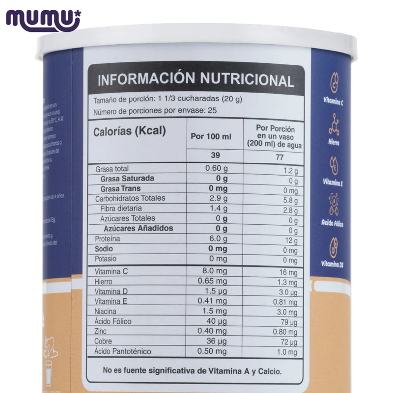 Proteina en Polvo x 500 gr (25 porc)-Proteínas-Mumu-Eatsy Market