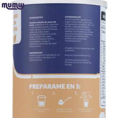 Proteina en Polvo x 500 gr (25 porc)-Proteínas-Mumu-Eatsy Market