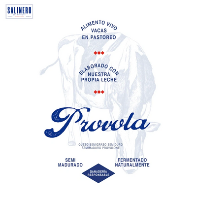 Queso Semimadurado Próvola x 180 gr-Proteínas-Salinero-Eatsy Market