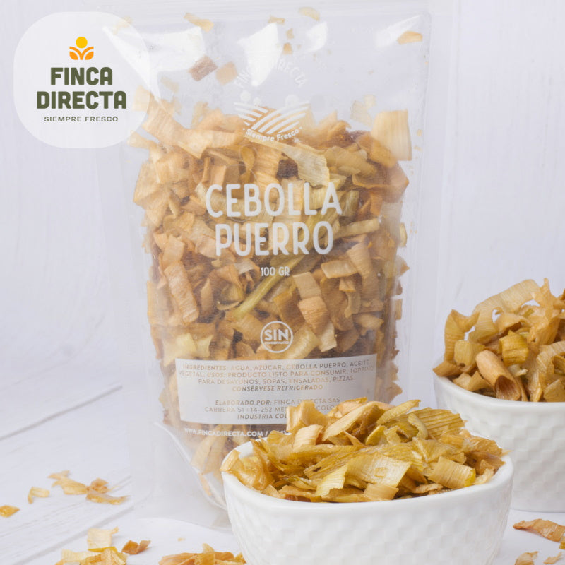 Puerro Frito x 100 gr-Vegetales-Finca Directa-Eatsy Market