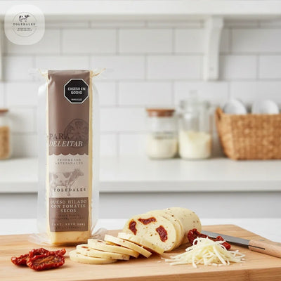 Queso Hilado con Tomates Secos x 200 gr-Proteínas-Toledales-Eatsy Market