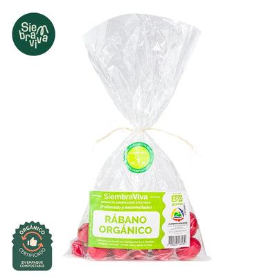 Rabano Organico SiembraViva x 250 gr-Vegetales-SiembraViva-Eatsy Market