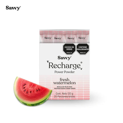 Power Powder Recharge x 20 und (120 gr)-Bebidas-Savvy-Sandia-Eatsy Market
