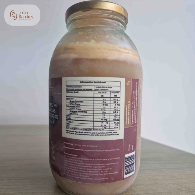 Caldo de Hueso de Res en Cocción Lenta x 850 ml