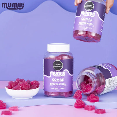 Gomitas Uva Resveratrol x 210 gr (30 porc)-Pasabocas y Snacks-Mumu-Eatsy Market