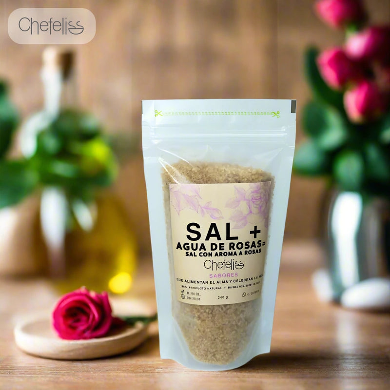 Sal con Aroma de Rosas x 240 gr-Despensa-Chefeliss-Eatsy Market