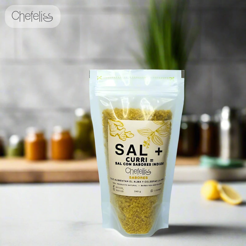 Sal con Sabores Indios x 240 gr-Despensa-Chefeliss-Eatsy Market