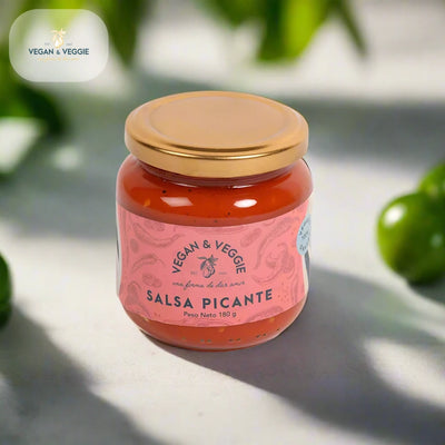 Salsa Vegana Picante x 180 gr-Salsas-Vegan & Veggie-Eatsy Market