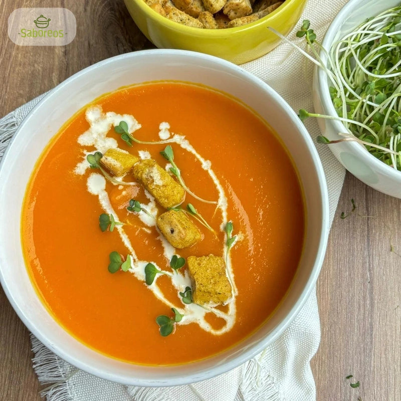 Sopa de Auyama y Zanahoria x 1 porc (400 gr)-Sopas-Saboreos-Eatsy Market