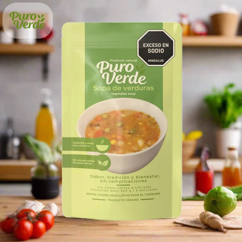 Sopa de Verduras x 1 porc (400 gr)-Sopas-Puro Verde-Eatsy Market
