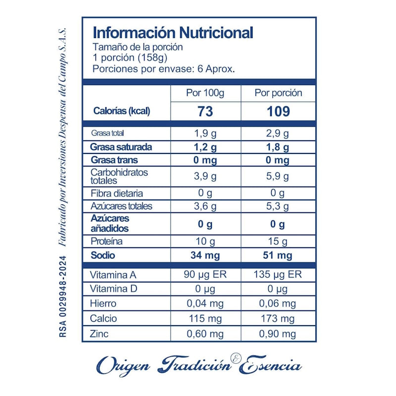 Yogurt Griego Mediano x 450 gr-Bebidas-Salinero-Eatsy Market