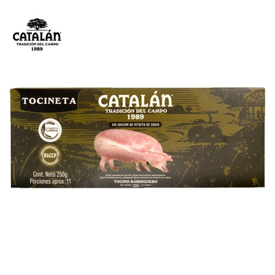 Tocineta Etiqueta Limpia x 250 gr-Proteínas-Catalán-Eatsy Market