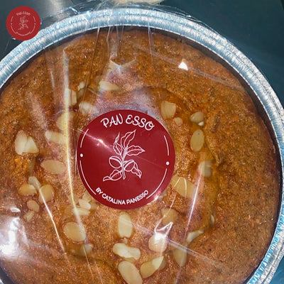 Torta Proteica de Zanahoria x 12 porc (850 gr)-Repostería-Pan Esso-Chocolate al 70% Sin Azucar-Eatsy Market