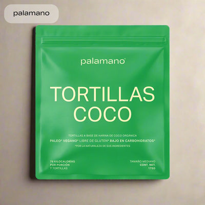Tortillas de Coco x 7 und (175 gr)-Cereales y Granos-Palamano-Eatsy Market