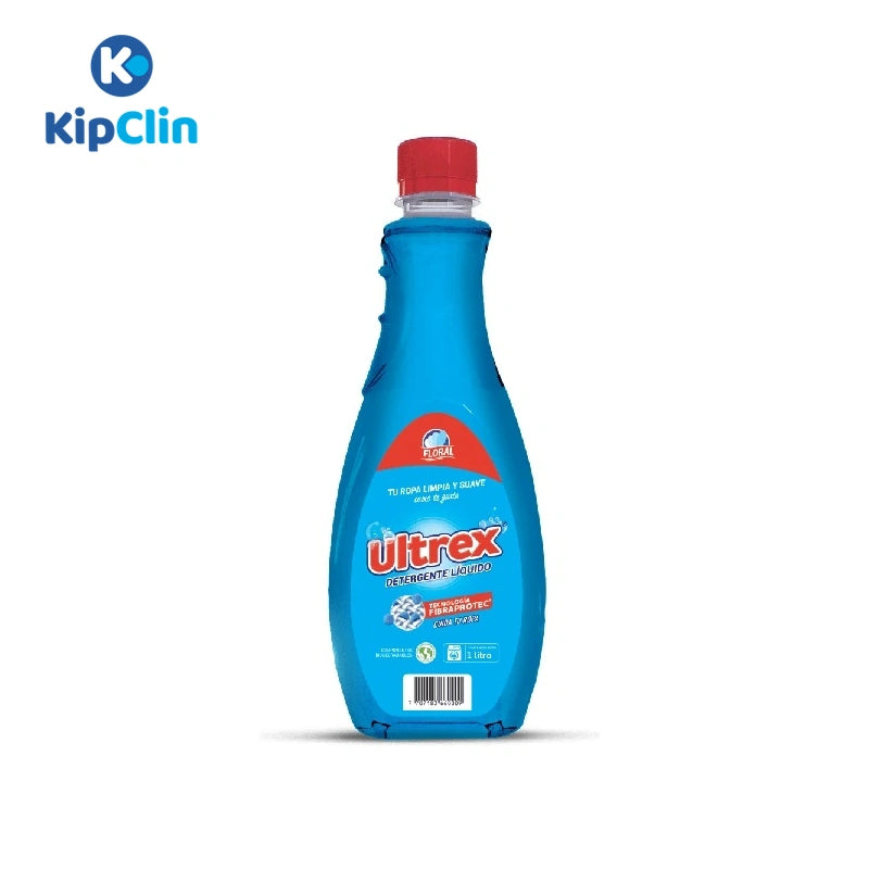Detergente Líquido Ultrex Floral-Cuidado de la Ropa-KipClin-x 1 lt-Eatsy Market