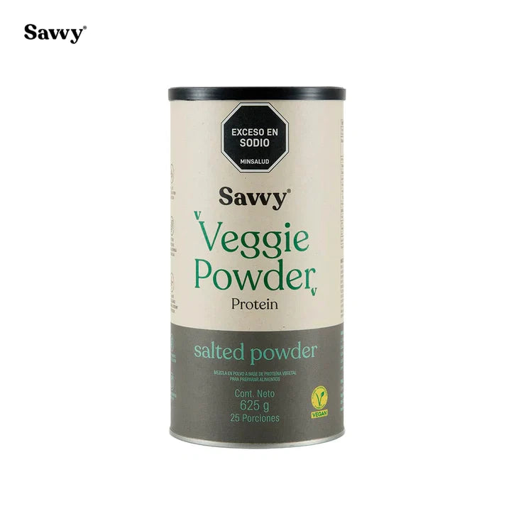 Proteína Veggie Salted Powder-Proteínas-Savvy-x 625 gr-Eatsy Market