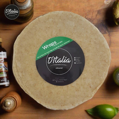 Wrap Integral con Whey Protein (22 cm) x 5 und-Cereales y Granos-Ditalia-Eatsy Market