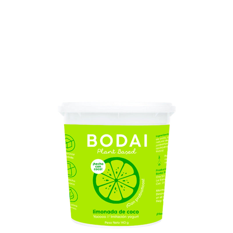 Yogurt De Coco Limonada De Coco Yococo x 140 gr-Yogurt de coco-Bodai-Eatsy Market