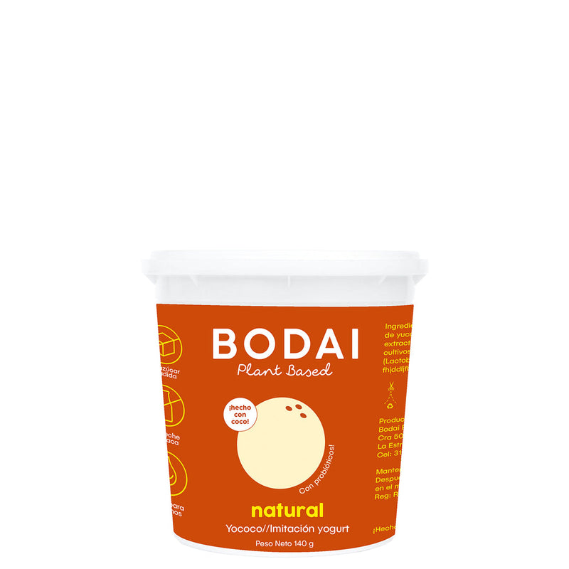 Yogurt De Coco Natural Yococo x 140 gr-Yogurt de coco-Bodai-Eatsy Market