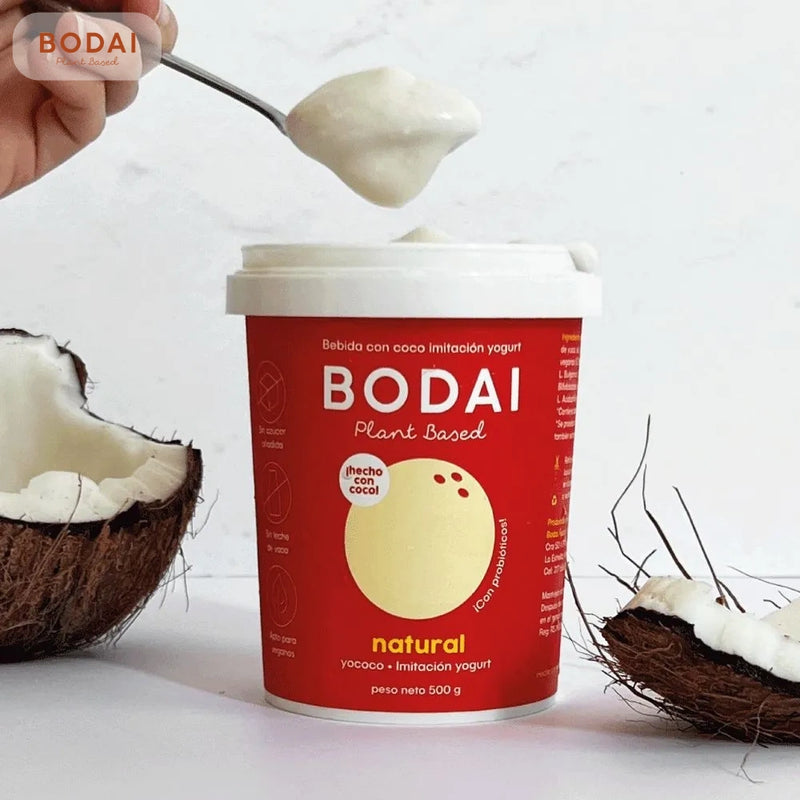 Yogurt de Coco Natural x 500 gr-Bebidas-Bodai-Eatsy Market