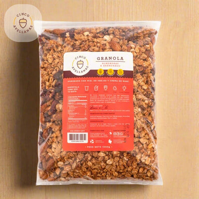 Granola Tradicional de Arandanos y Almendra x 1000 gr (33 porc)-Despensa-Cinco Avellanas-Eatsy Market