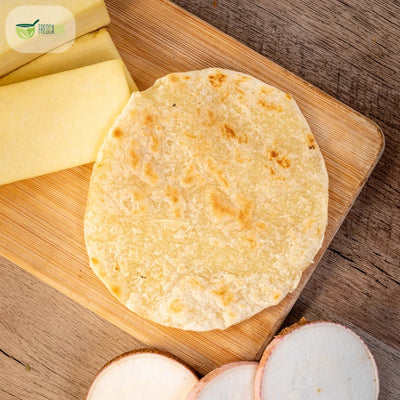 Arepa de Yuca y Queso Tipo Tela x 5 und-Cereales y Granos-Fresca Vida-Eatsy Market