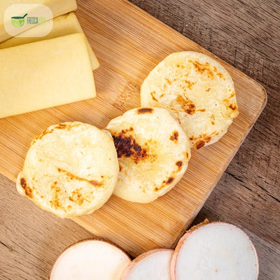 Kids - Arepa de Yuca Extraqueso x 10 und-Cereales y Granos-Fresca Vida-Eatsy Market