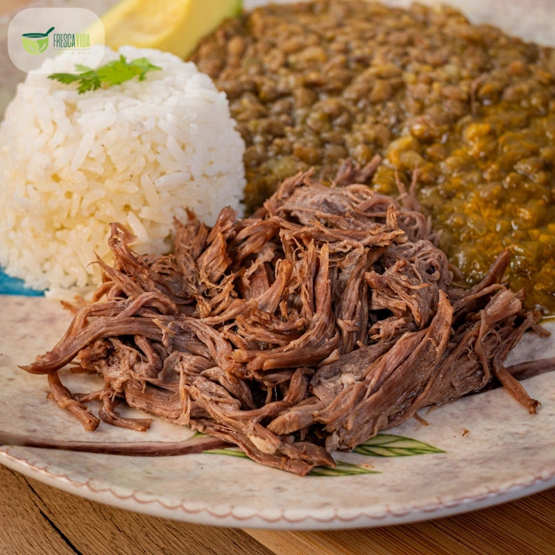 Carne Desmechada x 1 porc (120 gr)-Proteínas-Fresca Vida-Eatsy Market
