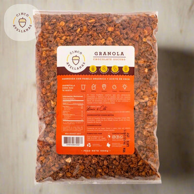 Granola Tradicional de Nueces y Semillas x 1000 gr (33 porc)-Despensa-Cinco Avellanas-Eatsy Market