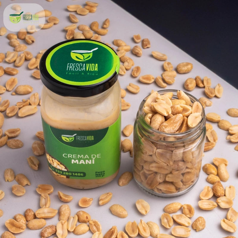Crema de Mani 100% x 210 gr-Despensa-Fresca Vida-Eatsy Market